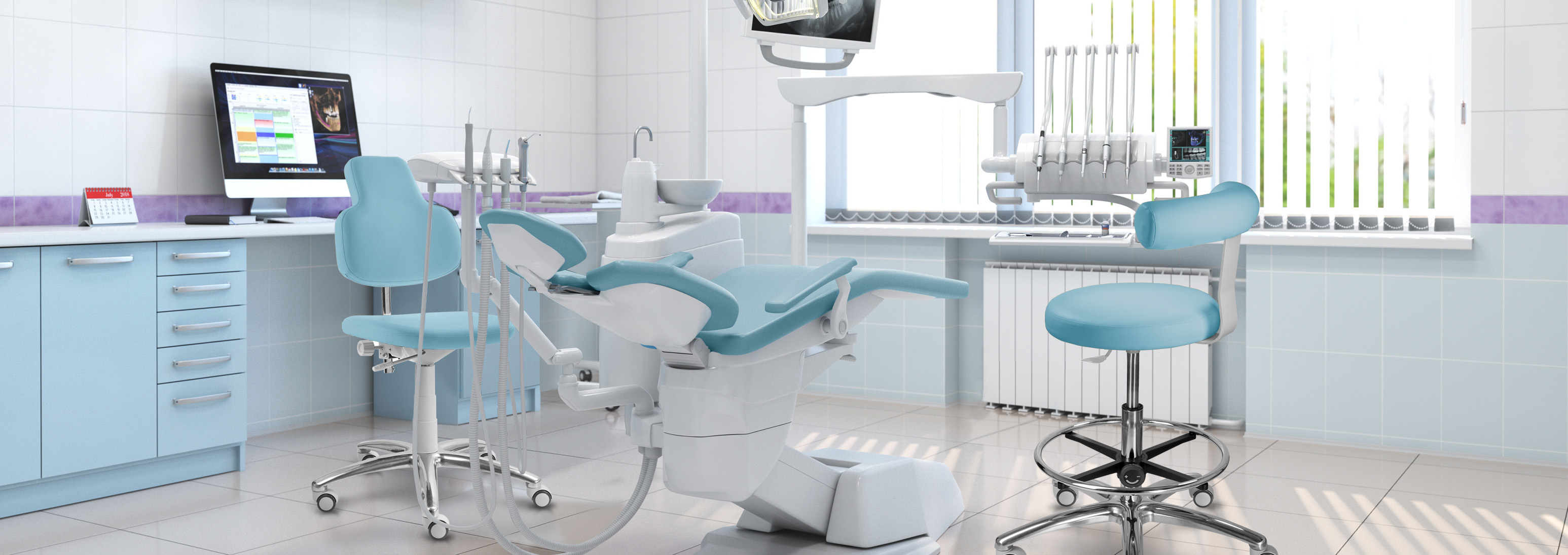 Lekárske stoličky s nastaviteľným chrbtom